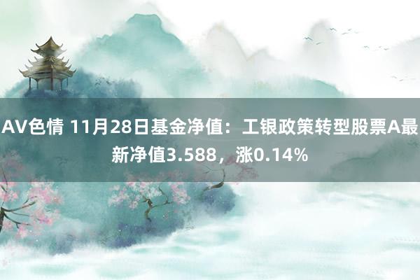 AV色情 11月28日基金净值：工银政策转型股票A最新净值3.588，涨0.14%